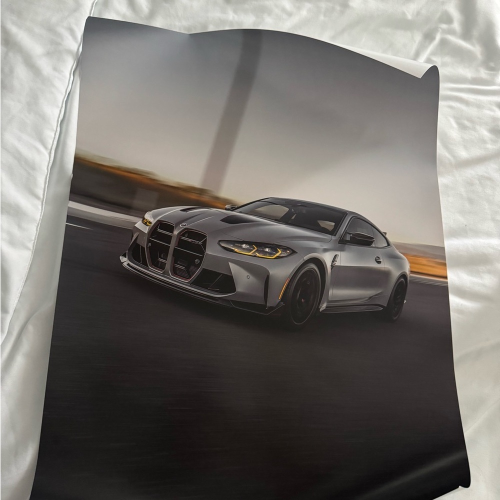 BMW M4 Poster